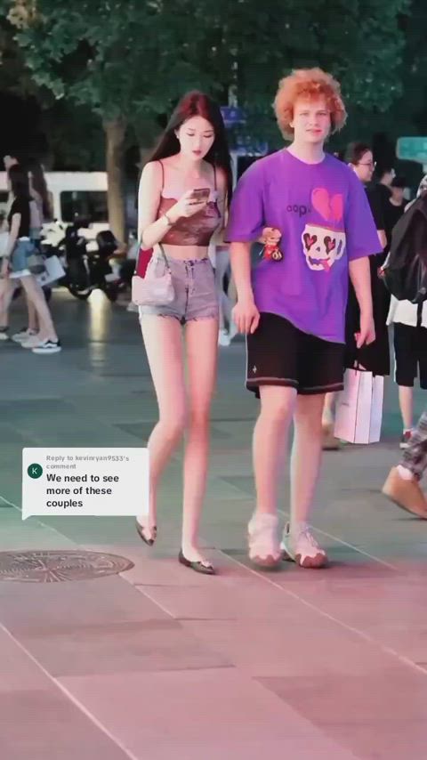 WMAF couple spotted in China