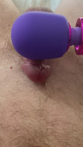 cock daddy ejaculation magic wand gif