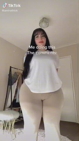 amateur arab big ass homemade pawg tiktok twerking gif