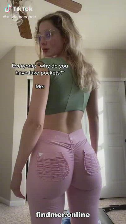 Amateur Ass Big Ass Big Tits German Spandex Teen TikTok Tits UK USA gif