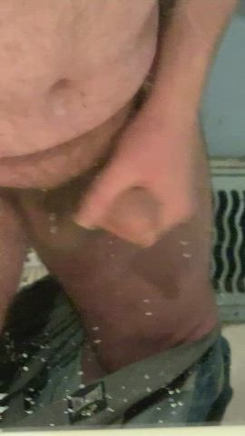 bear jerk off masturbating old gif