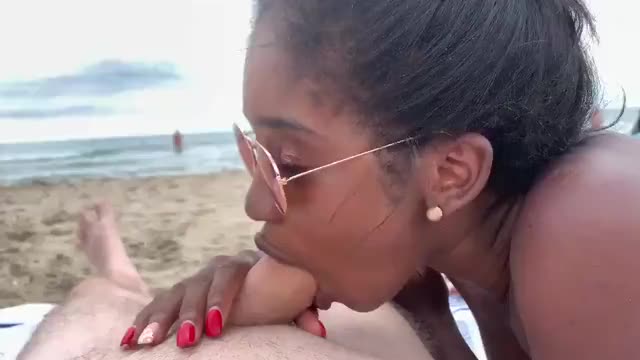 nude beach blowjob