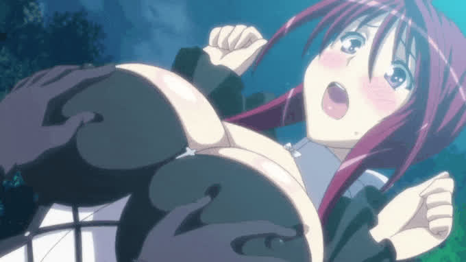 Anime Bouncing Tits Ecchi Groping Huge Tits gif