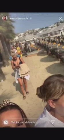 boat tits topless gif