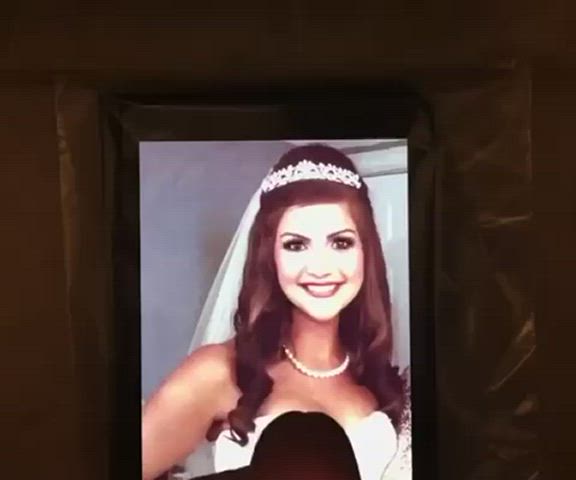 bride cumshot tribute gif