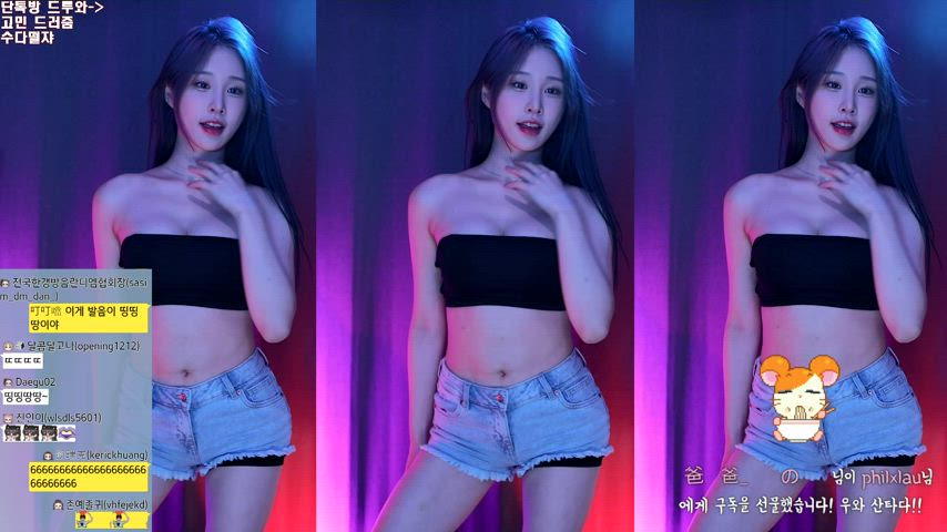 asian big tits dancing korean gif