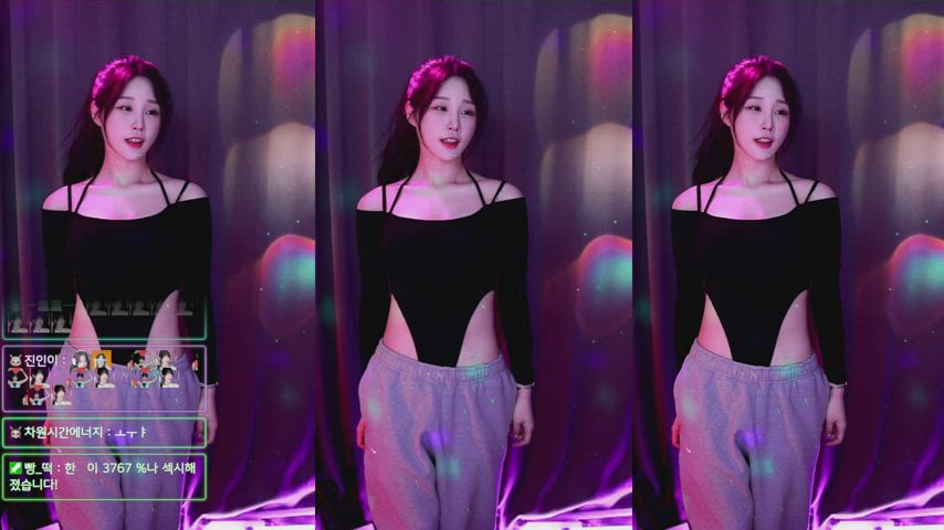 asian big tits dancing korean gif