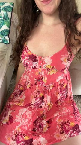 I love a cute sundress with nothing underneath