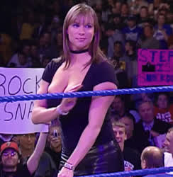 Any WWE fans remember this classic Stephanie McMahon outfit/scene? She was so hot