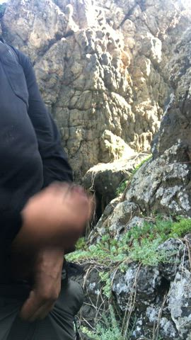 amateur amateuradventures cock cum cumshot outdoor public r/fuckoutdoors gif