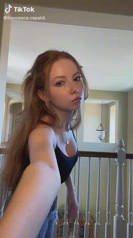 big tits celebrity redhead gif