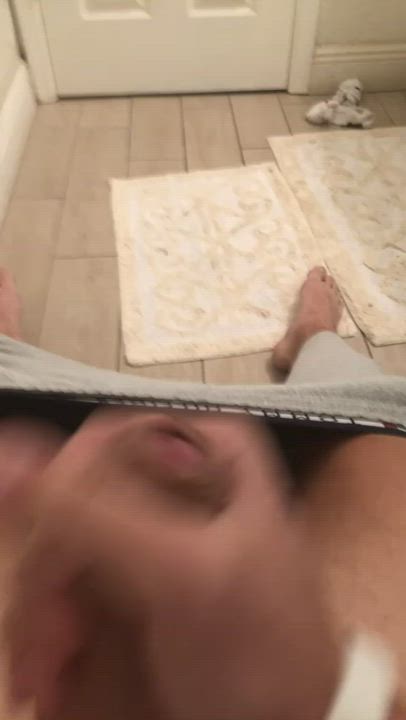 Cum Jerk Off Uncut gif