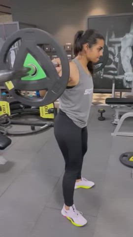 ass booty desi fitness gym hindi indian women workout gif