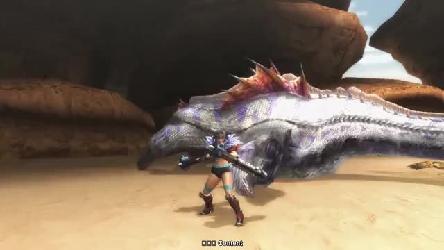 18+ Monster hunter content