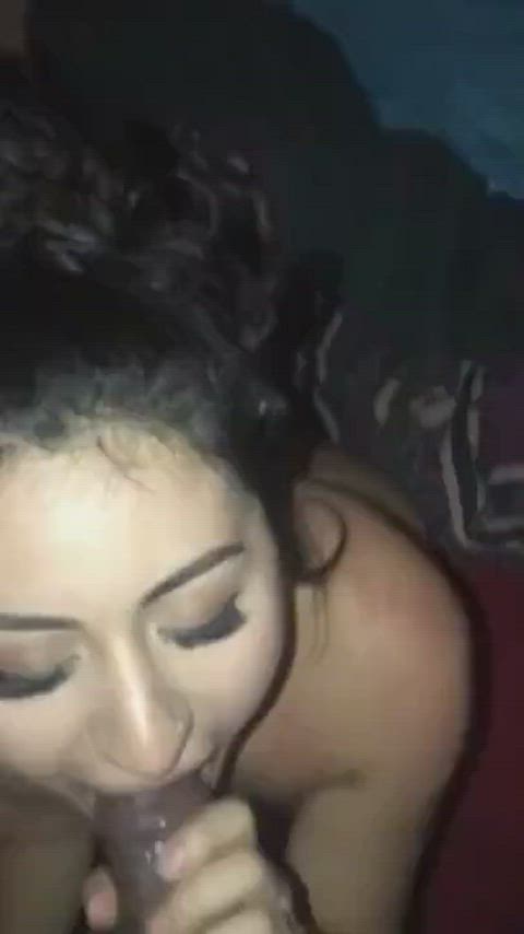 bbc blowjob cock cock worship cute latina thick cock gif