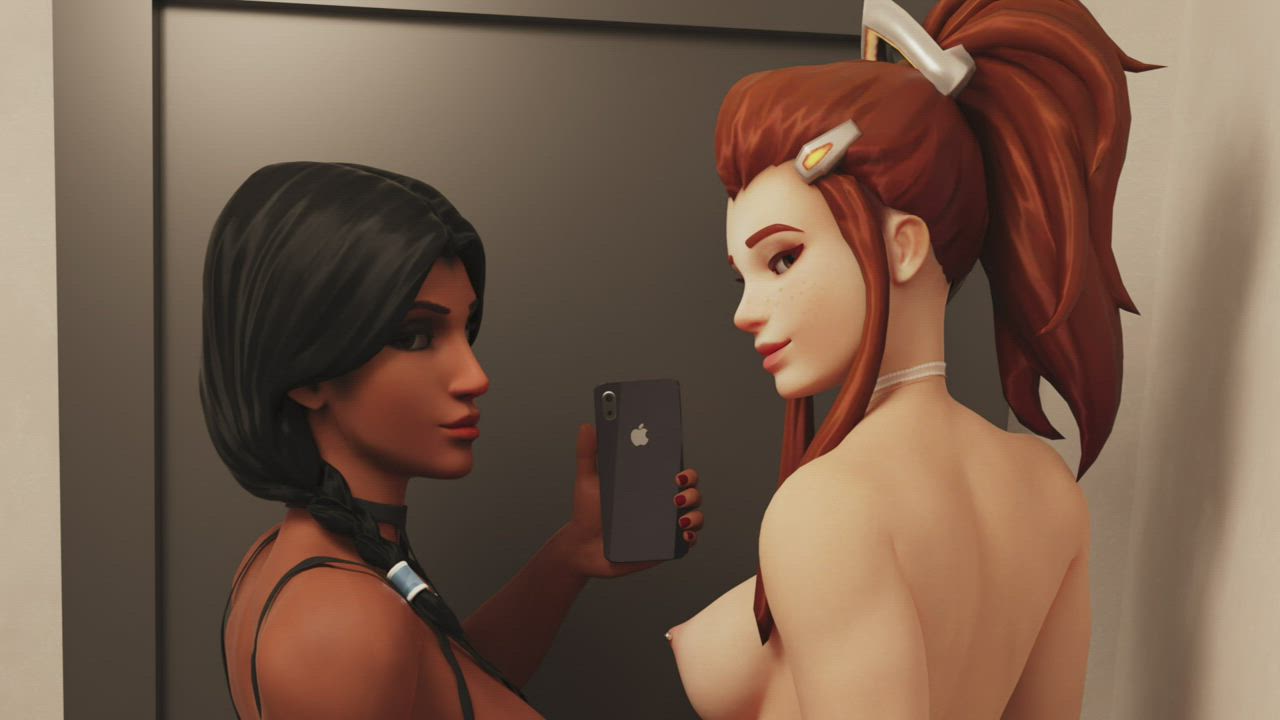 Lesbian Overwatch Rule34 Vibrator gif