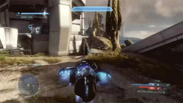 Glitched Ghost Halo 4 MCC