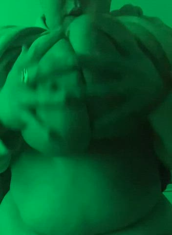 amateur bbw big tits boobs chubby huge tits natural tits saggy tits squeezing tits