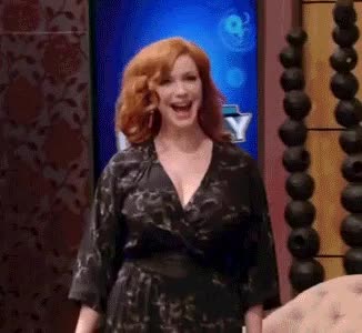 Christina Hendricks jiggle