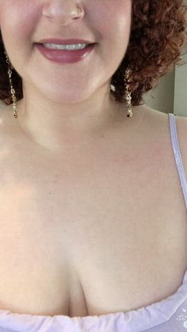 big tits bouncing tits chubby curly hair huge tits milf natural tits saggy tits titty