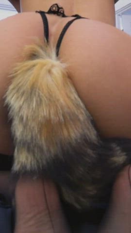 The fuzziest buttplug.