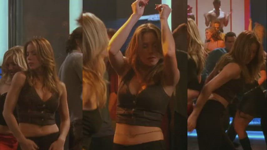 belly button blonde christina applegate gif