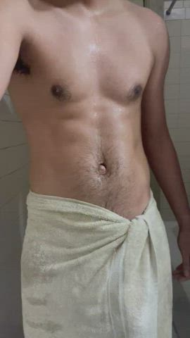 Foreskin Shower Uncut gif