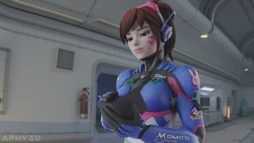 DVA wasn't suppost to see this [Mercy,Overwatch] (aphy3d)