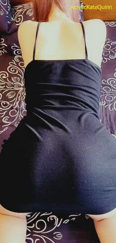 ass spread asshole big ass curvy dress trans twerking upskirt gif