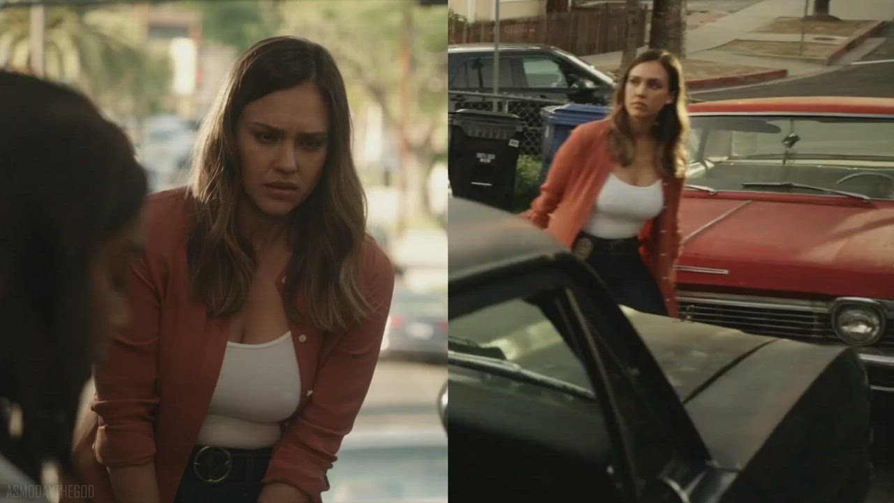 Big Tits Jessica Alba gif