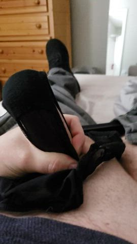 Cum Jerk Off Male Masturbation Masturbating Panties gif