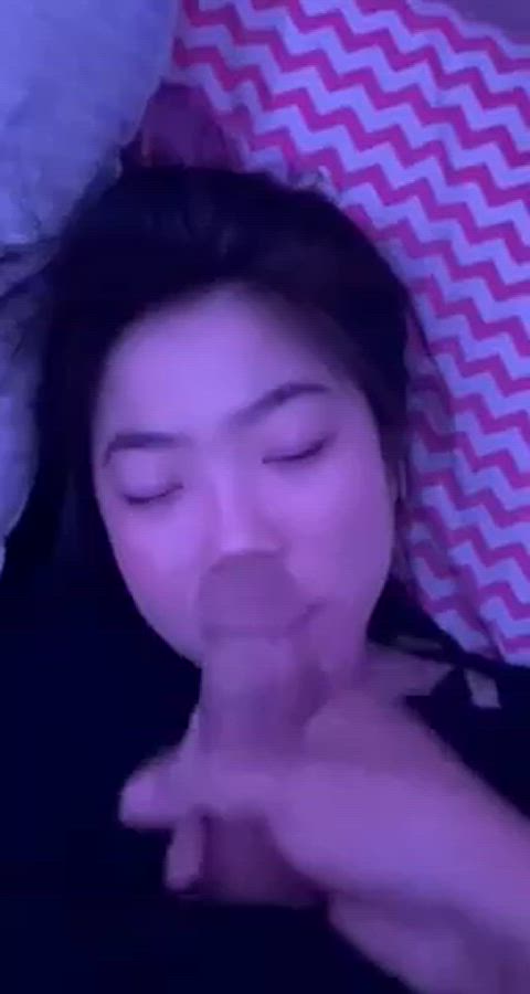 amateur asian big dick cum cumshot facial homemade jerk off milf nsfw gif