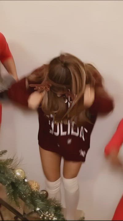 Ariana Grande Legs Loop gif