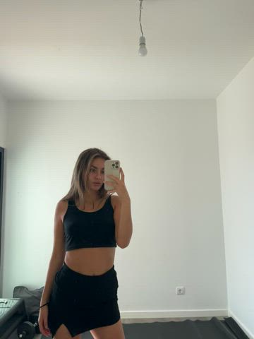 babe stomach tiktok gif