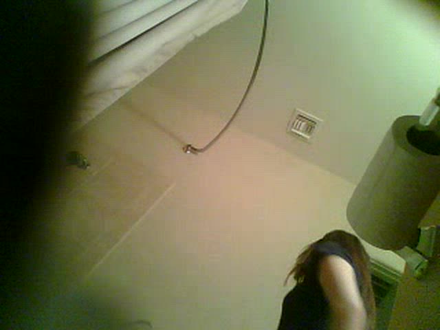 amateur bathroom brunette hidden cam hidden camera homemade latina piss pissing pussy