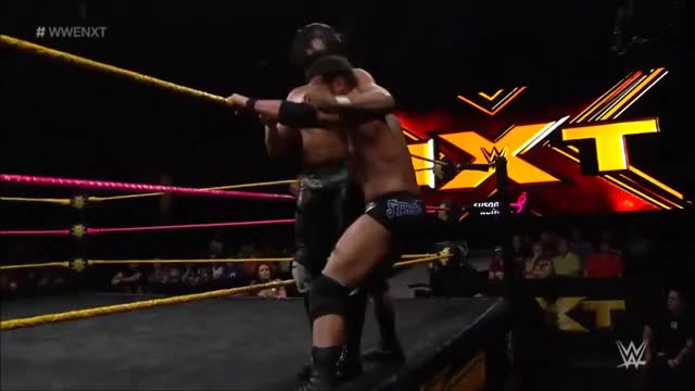 Roderick Strong - Apron Back Suplex