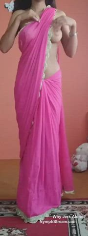 Indian Saree Striptease gif