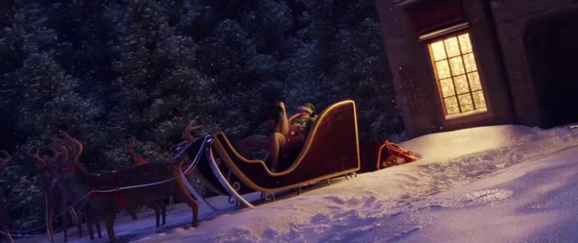 Tracer Squirt in Santa Sleigh