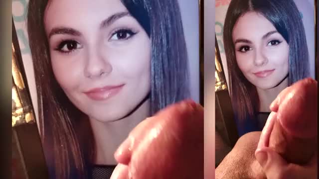 Victoria Justice cum tribute red