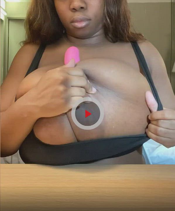 Big Tits Ebony Tit Fuck gif