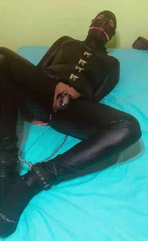 BDSM Bondage Chastity Latex gif