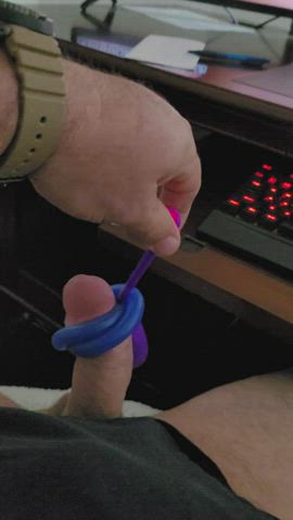 Big Dick Cum Solo gif