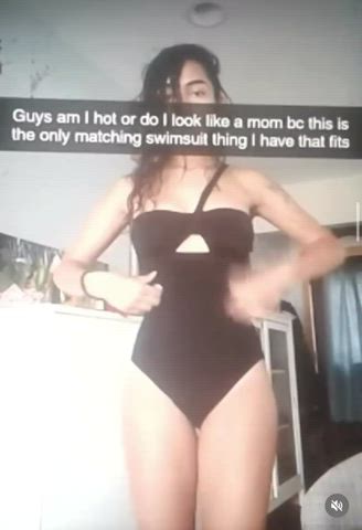 solo swimsuit teen gif