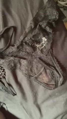 Cum Ejaculation Panties gif