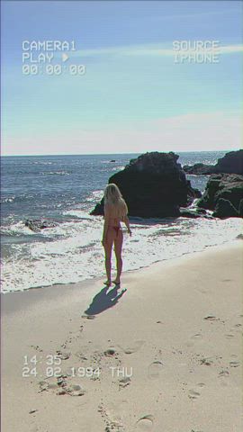 Ass Babe Blonde gif