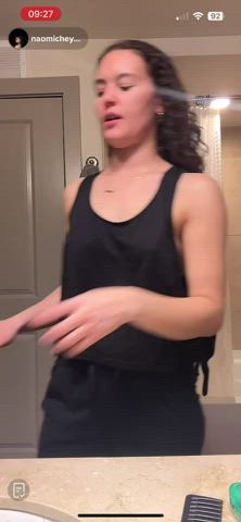 accidental nipples nipslip tiktok gif