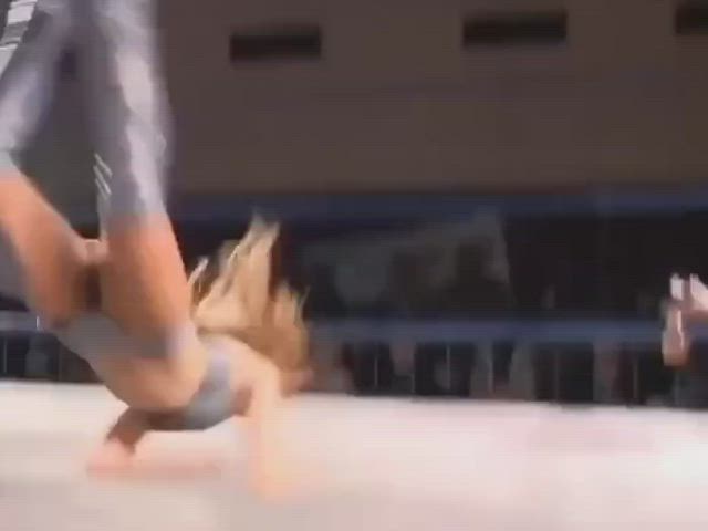 Ass Spread Jiggling Wrestling gif