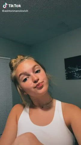 Small Tits Teen TikTok gif