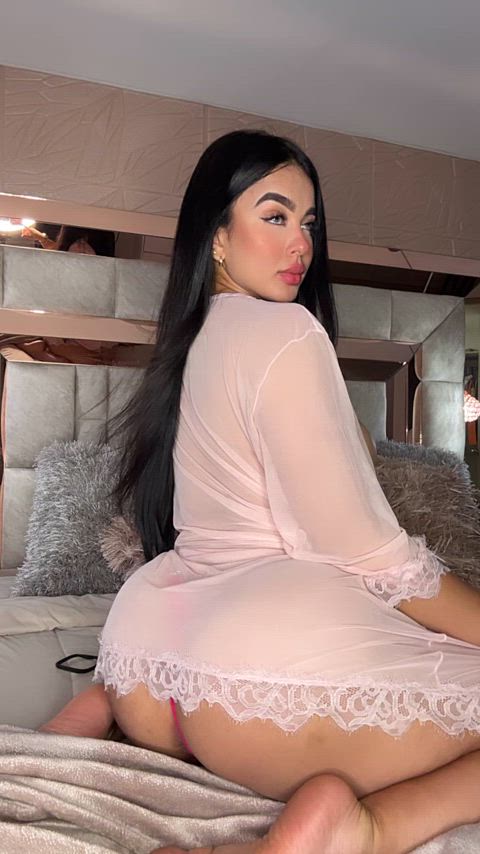 ass big ass booty latina lingerie onlyfans tease tits gif