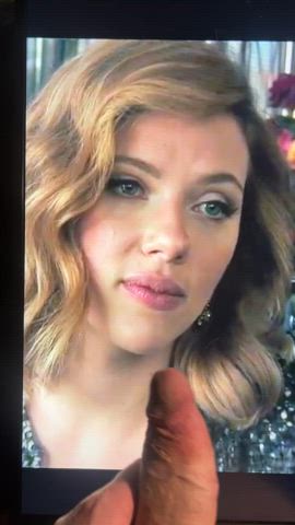 Scarlett Johansson cumtribute